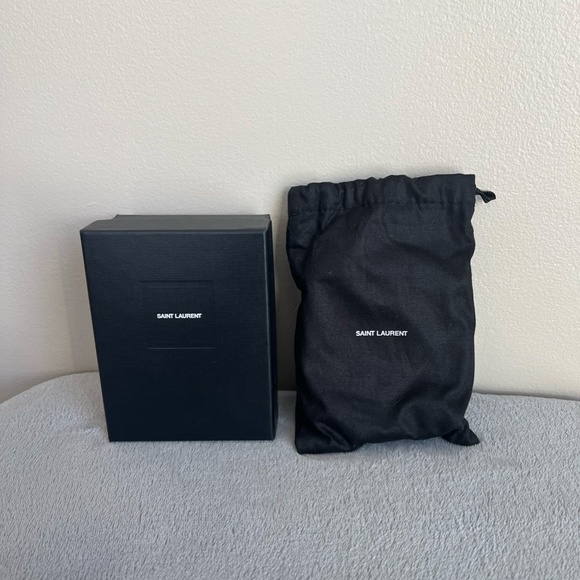 YSL Cassandre Belt in Grained Calfskin YSL 85/ CA 34 - Picture 5 of 5